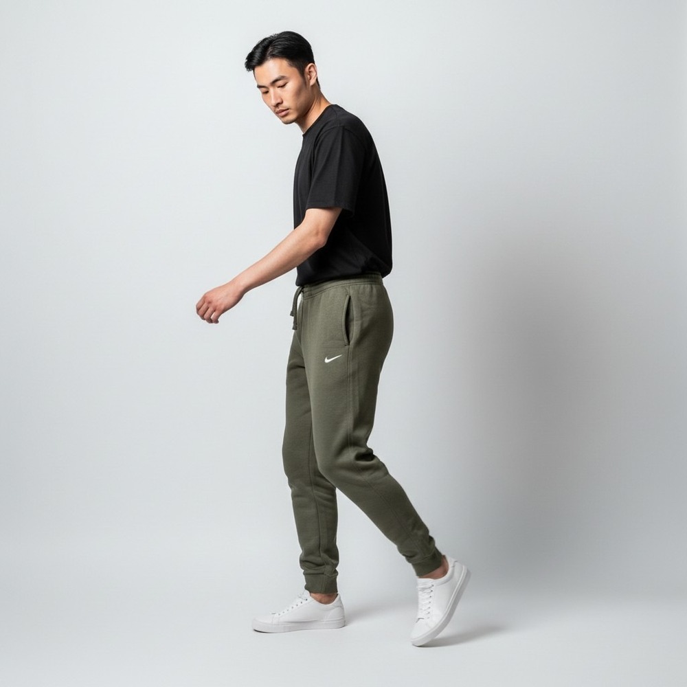 Nike Sweatpants Sportswear Club‎ Fleece Joggers S Army Green 826431-380 NWT